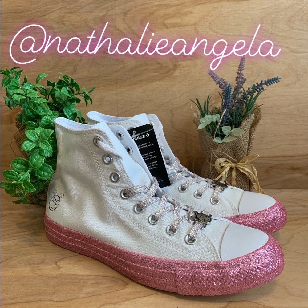NEW Converse Miley Cyrus All Star Glitter Hi